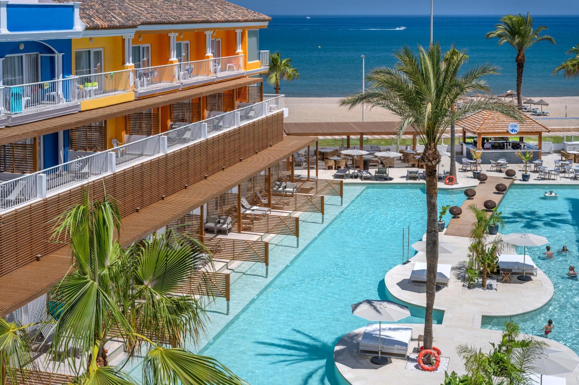 Mediterraneo Bay Hotel & Resort Roquetas de Mar Exterior foto